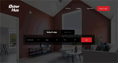 Desktop Screenshot of oster-hus.no