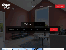 Tablet Screenshot of oster-hus.no